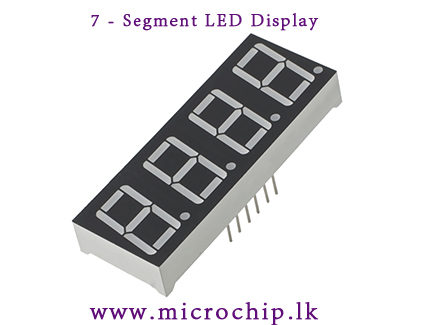 Seven Segment / 7 Segment / 0.56 Inch Seven Segment – Microchip.lk