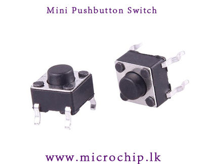 4 Pin Micro Switch (Short Handle)(1 PCS ) – Microchip.lk