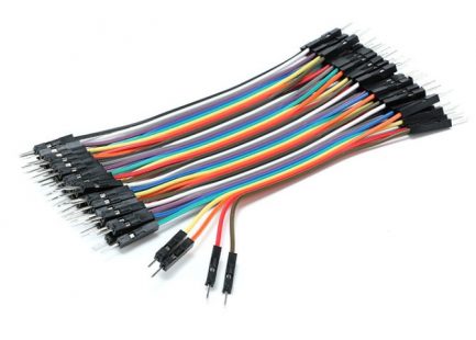 10cm Male To Male Jumper Wire – Microchip.lk