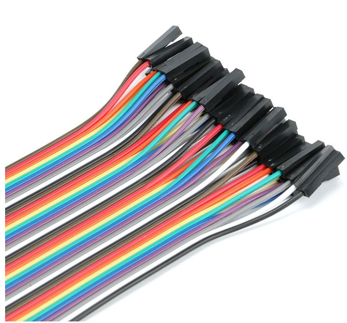 40-Piece 30cm Female-to-Female Dupont Jumper Wire Set – For Breadboard, Arduino, Raspberry Pi