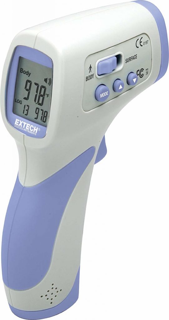 Extech IR200 Non Contact Forehead IR Thermometer (FDA 510K Cleared