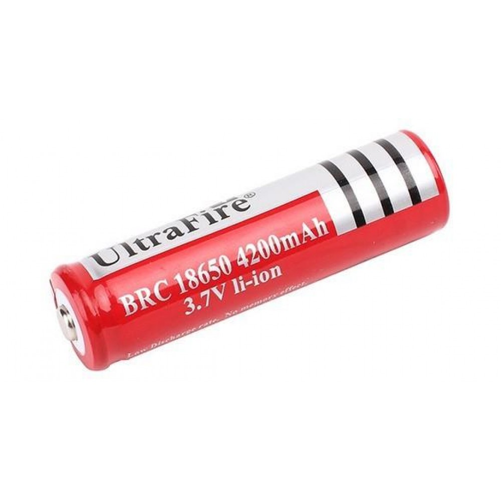 18650 4200mAH 3.7V Li-Ion Battery – UltraFire | Microchip.lk