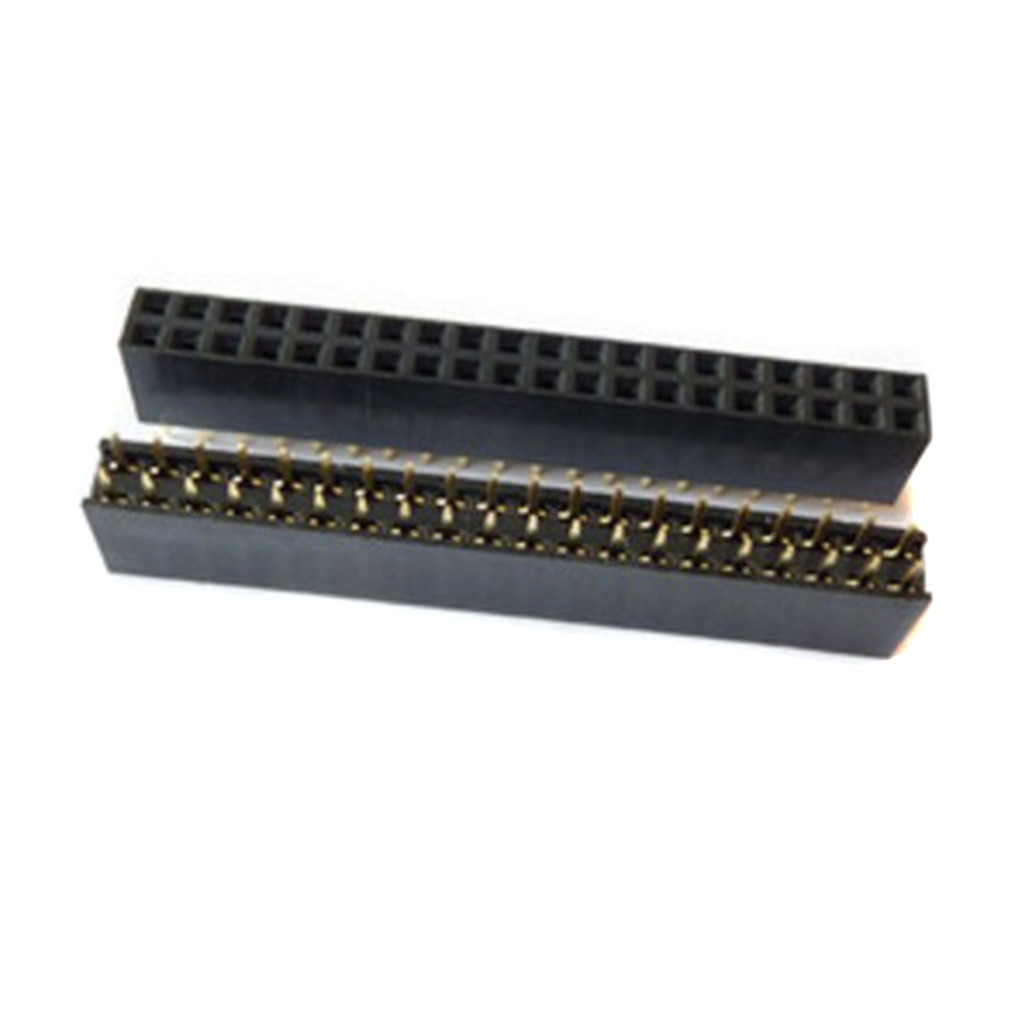 40 pin Double Row Female Headers 2 54mm Microchip lk